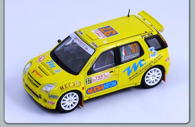 Spark Suzuki Ignis S1600 No.37 Monte Carlo Rally