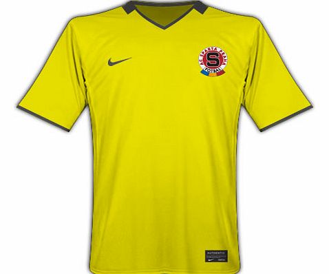 Sparta Prague Nike 2010-11 Sparta Prague Nike Away Football Shirt