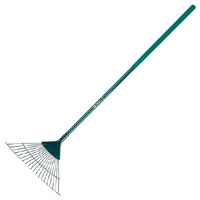 County Garden Delux Lawn Rake Long Softgrip Handle