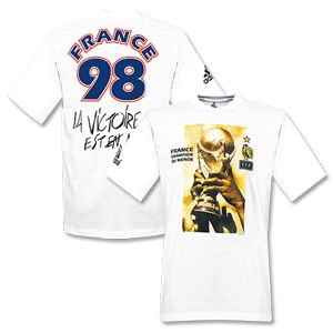 Adidas France Winners Tee 1998