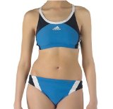 adidas Womens Tempo Bikini Denim Hydrangea Blue