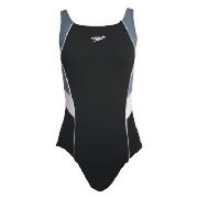 Speedo Endurance   Rush Black One Piece 30