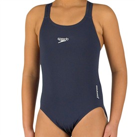 Speedo Girls Endurance Plus Swimsuit Navy