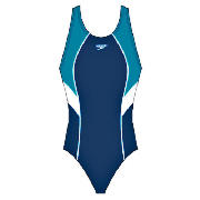 Speedo Womans Rush one piece swimsuit Thunder