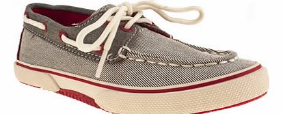 kids sperry grey halyard boys junior 5316027570