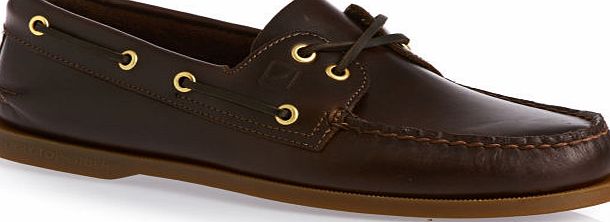 Sperry Mens Sperry A/o 2-eye Shoes - Amaretto
