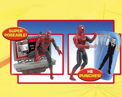 SPIDER-MAN 2 movie figures