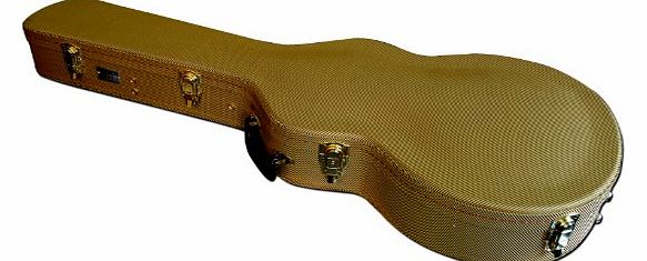 Spider Shaped 335 Tweed Hard Guitar Flight Case