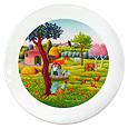 Quattro Stagioni - Spring Round Ceramic Trivet