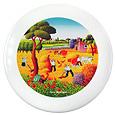 Quattro Stagioni - Summer Round Ceramic Trivet