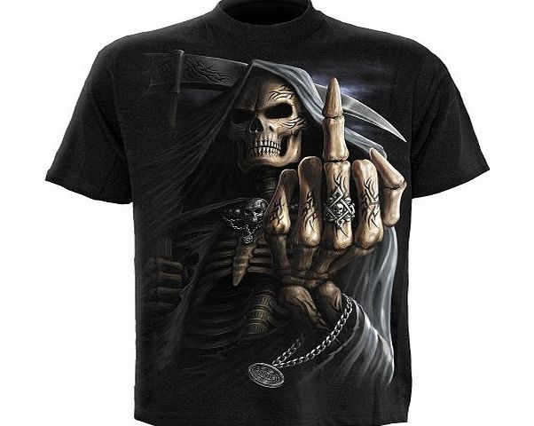 Spiral - Men - BONE FINGER - T-Shirt Black - Large