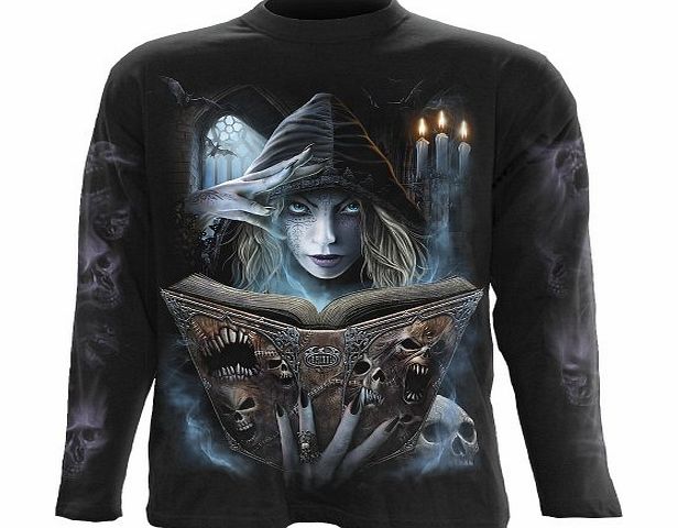 Spiral - Men - BOOK OF FLESH - Longsleeve T-Shirt Black - XX-Large