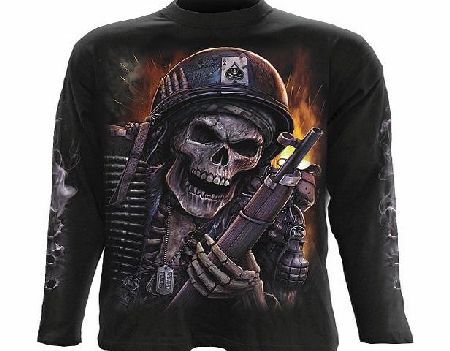 Spiral - Men - SPECIAL FORCES - Longsleeve T-Shirt Black - X-Large