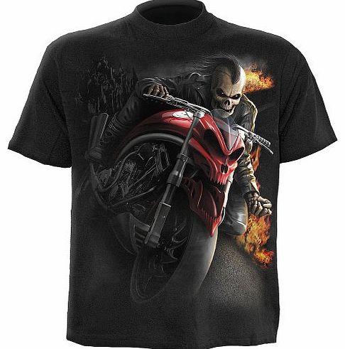 - Men - SPEED DEMON - T-Shirt Black - Medium