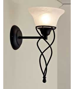 Black Wall Light