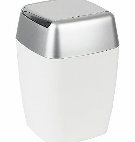 Spirella Retro Stoneware Bin, White