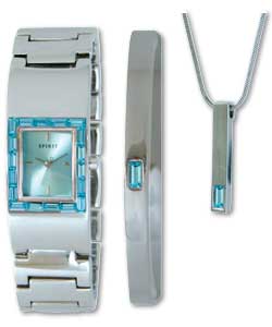 Spirit Ladies Aqua Jewellery Set