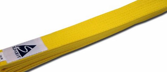 Spirit Martial Arts Yellow Belt For Kids Judo Karate JuJitsu Taekwondo 240cm