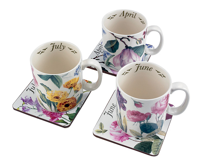 August Mug and Coaster