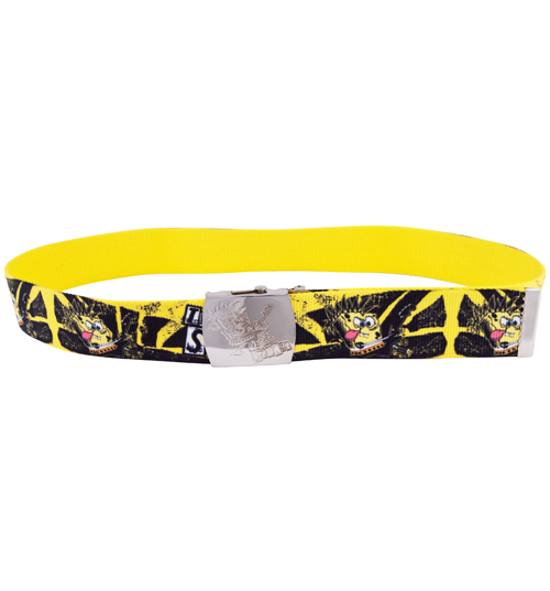 spongebob Rocker Canvas Belt