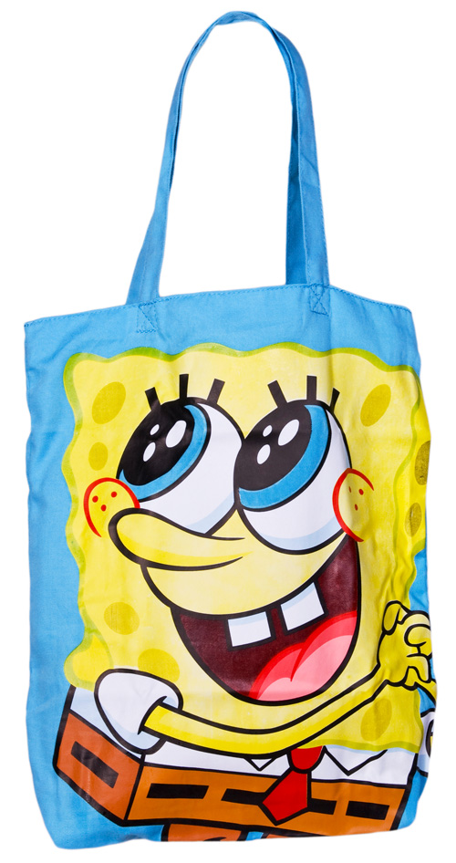 Squarepants Canvas Tote Bag