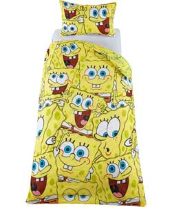 Spongebob SquarePants Heads Duvet Set - Single