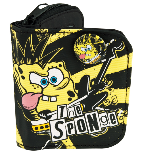 Squarepants Zip Up Wallet