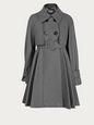 SPORTMAX COATS GREY 10 UK SPMAX-U-LEPANTO