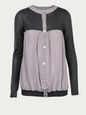 SPORTMAX TOPS GREY S SPMAX-U-BREST