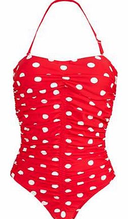 Spot Print Swimsuit