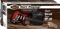 By Fender SE Special Strat   SP10 Amp Pack Sunburst