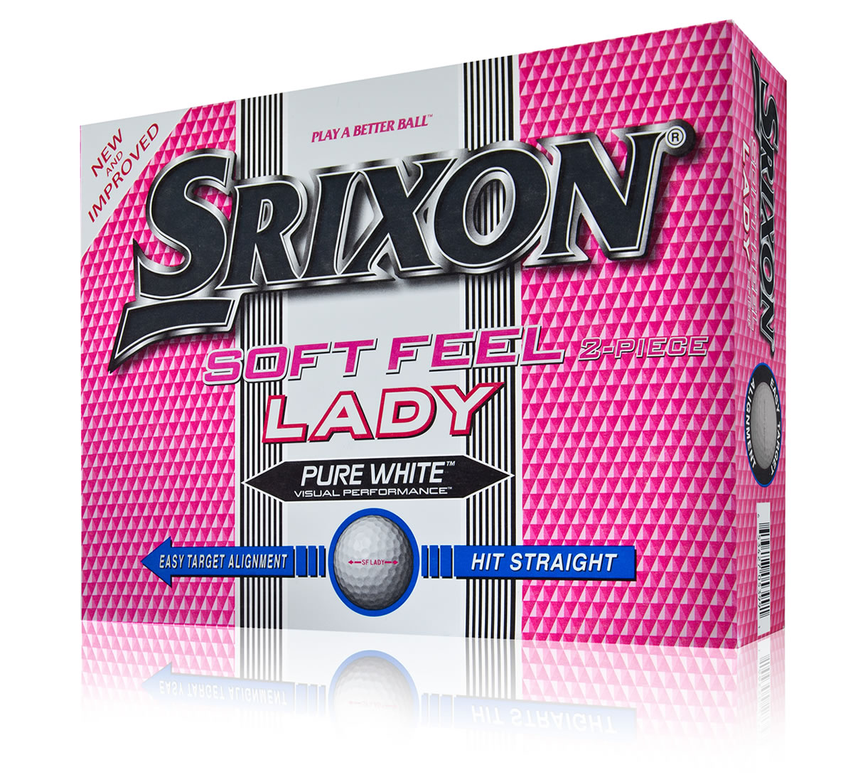 Soft Feel Ladies Golf Balls White