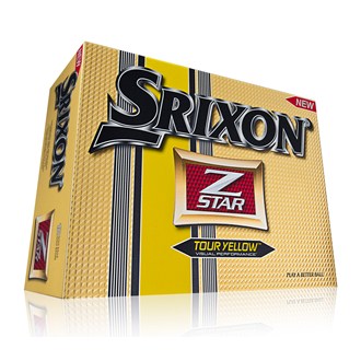 Srixon Z-Star Tour Yellow Golf Balls (12 Balls)