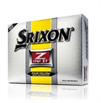 Z-Star XV Pure Yellow Golf Balls - Dozen