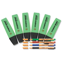 Boss Highlighters Chisel Tip 2-5mm Line