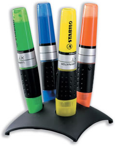 Boss Luminator Highlighter Desk Set