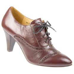 Female Bel8078 Leather Upper Leather Lining Comfort Small Sizes in Black, Chocolate