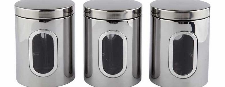 Stainless Steel Storage Canisters