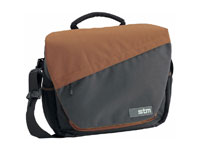 STANDARD TECHNICAL MERCHANDISE STM Medium Duplex Shoulder Bag- Graphite andRust