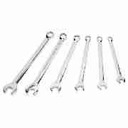 6 piece chrome spanner set