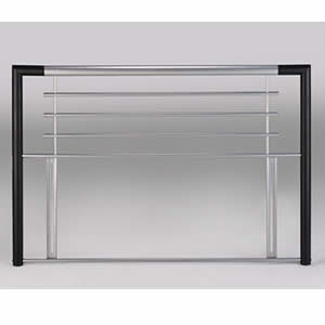 Star Collection , Faro, 3FT Single Metal Headboard
