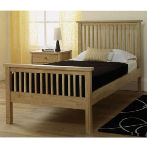 Star Collection Atlantis Slatted 3ft Single Bedstead