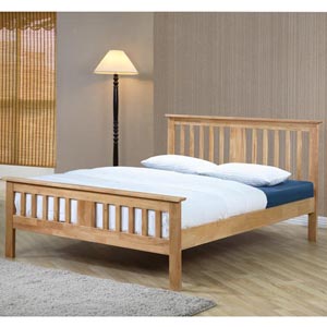 Brent 3FT Single Wooden Bedstead