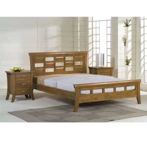 Dakota 3FT Single Wooden Bedstead