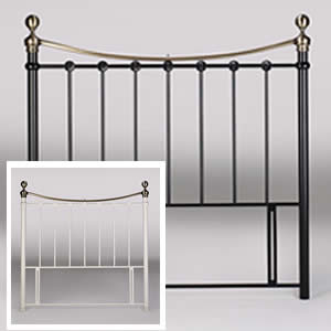 Star Collection Kelso 5FT Kingsize Metal Headboard