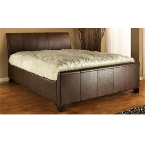 Star-Leather Langley 5FT Kingsize Leather Bedstead