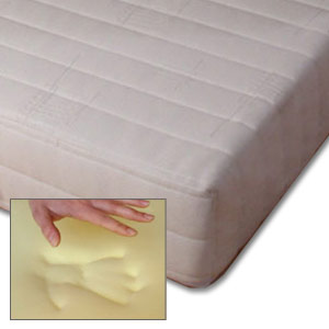 Star-Memory Visco Star 1000 3ft Single Mattress inc 2 Free Memory Pillows