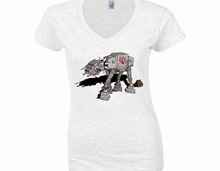 Wars Bad Walker White Womens T-Shirt Small ZT