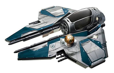 star wars Clone Wars - Obi-Wan Kenobi` Starfighter