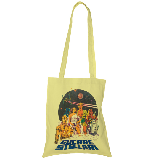 Wars Guerre Stellari Canvas Tote Bag